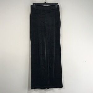 Juicy Couture Bedazzled Velvet Pant, Women's Size XS - Black/Silver